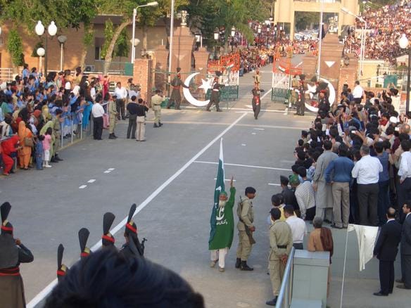 Some changes in Wagah border retreat ceremony