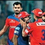 गुजरात लॉयंस बनाम दिल्ली डेयडेविल्स के बीच हुए मुकाबले का फोटो