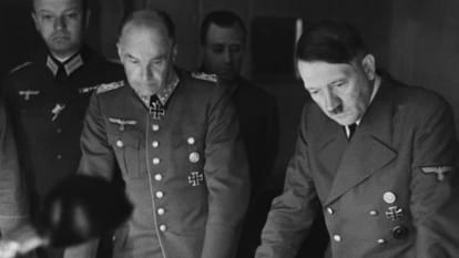 adolf hitler married, party again shot