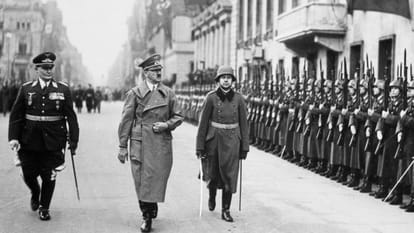 adolf hitler married, party again shot