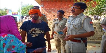 Commotion on temple land, policeman killed in front of police, communal tension