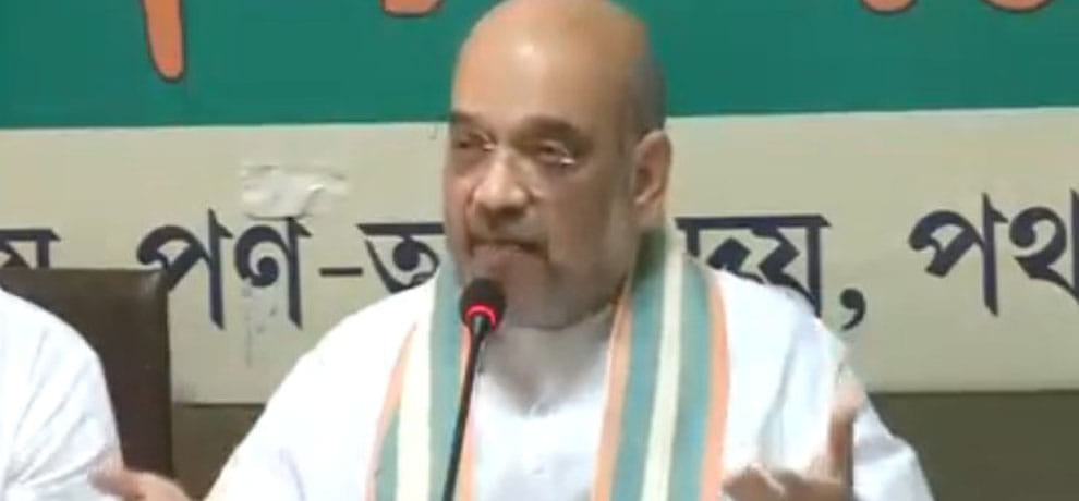  Amit shah said against congress and communist parties in his two days visit in Tripura