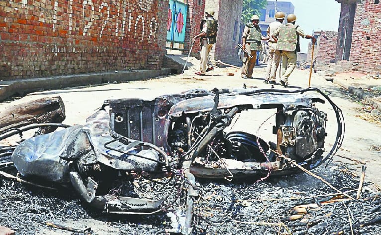 Rumors provoked a fire of conflict