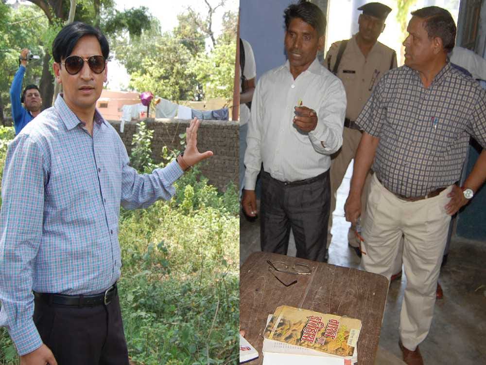 Dm deepak rawat visit bhalla inter college