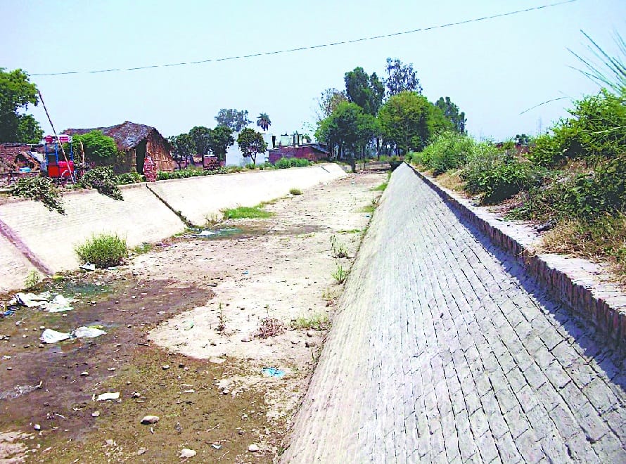 drying Tumadia dam effects canals 