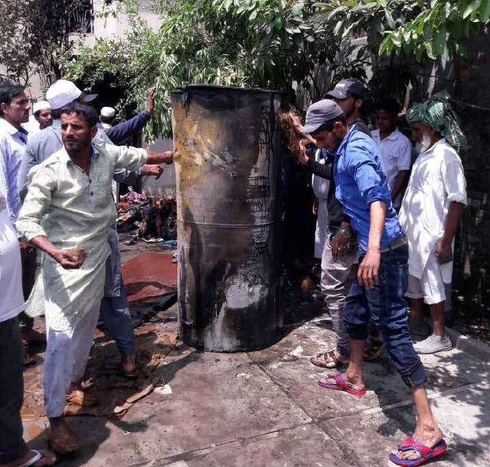 Fire at home due to short circuit in dehradun
