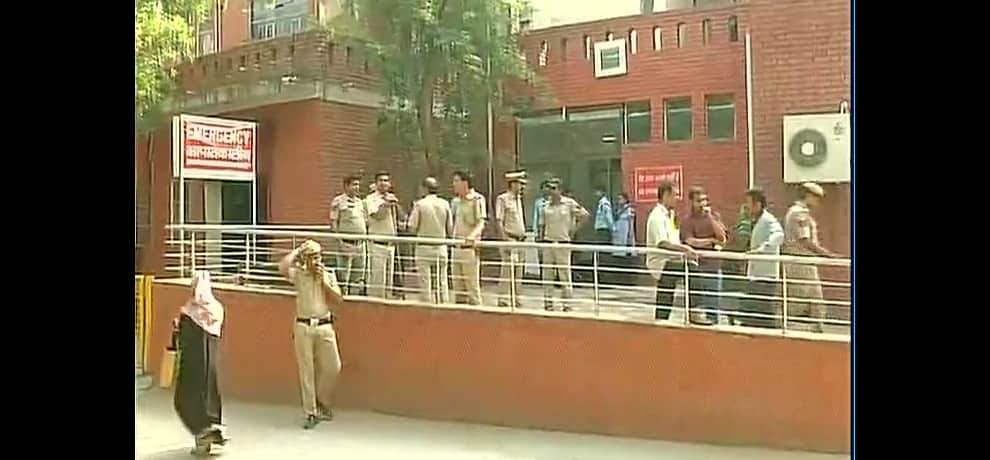 Fumes generated from a container containing chemical imported from China says dcp romil baniya