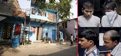 निर्भया के दोषियों का घर(रविदास कैंप)