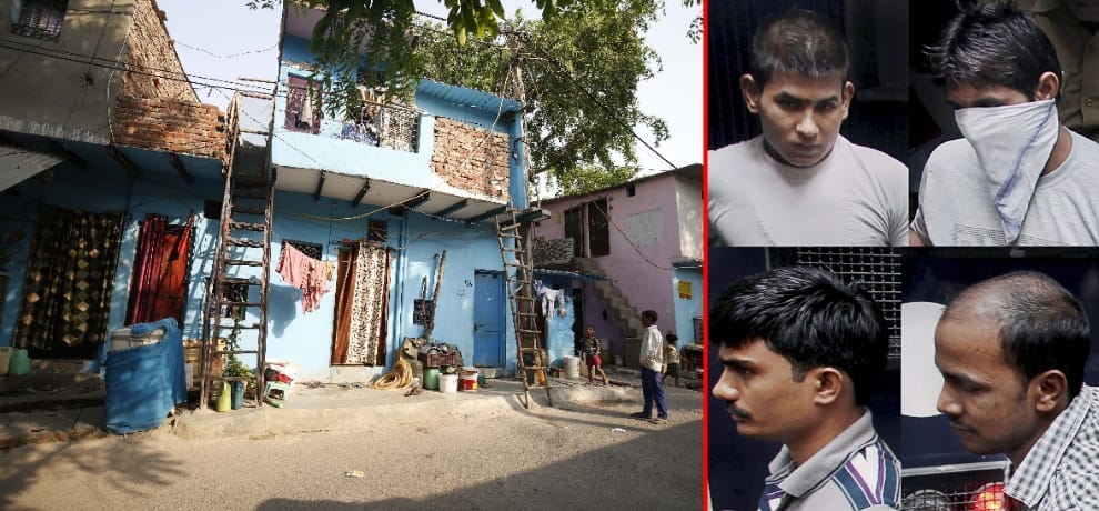 in ravidas camp of nirbhaya convicts there