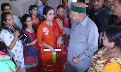 Virbhadra Singh Statement on Amit Shah Dharamshala Tour.