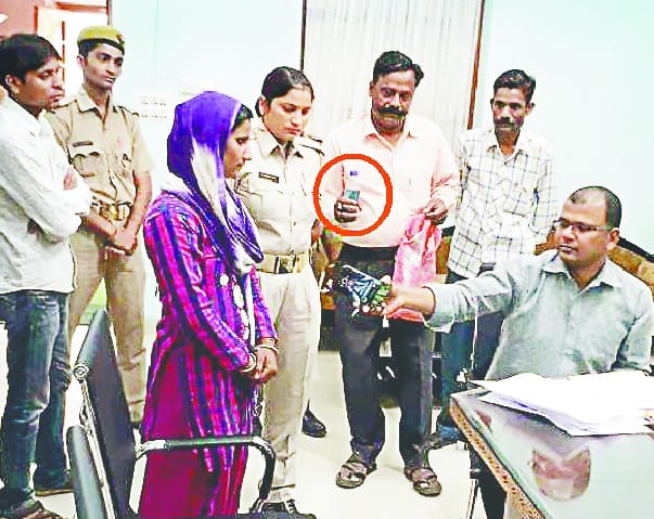 Arrested woman arrested for committing suicide