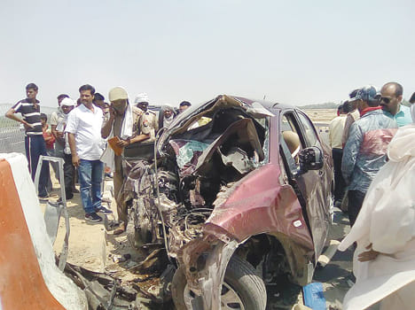 Dividers collide with car, killing two brothers