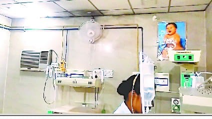 Children of child survivors, sparks rising in child ward of district hospital