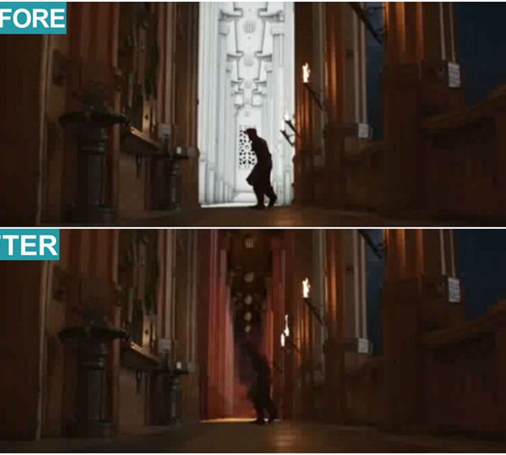 bahubali the conclusion scene making from VFX