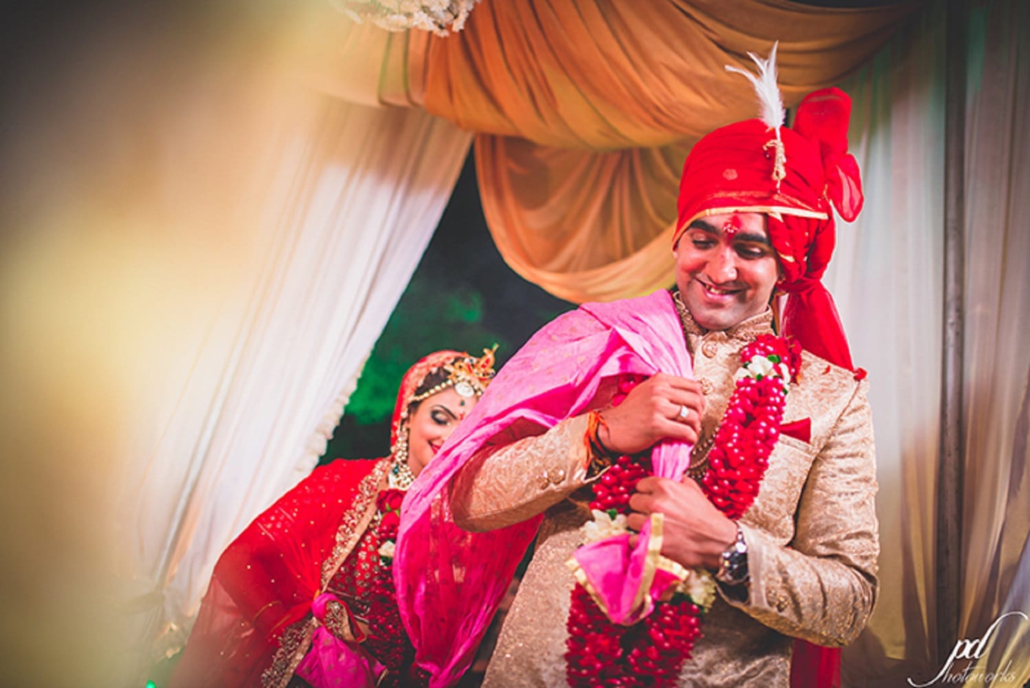 candid photos of pooja banerjee's marriage