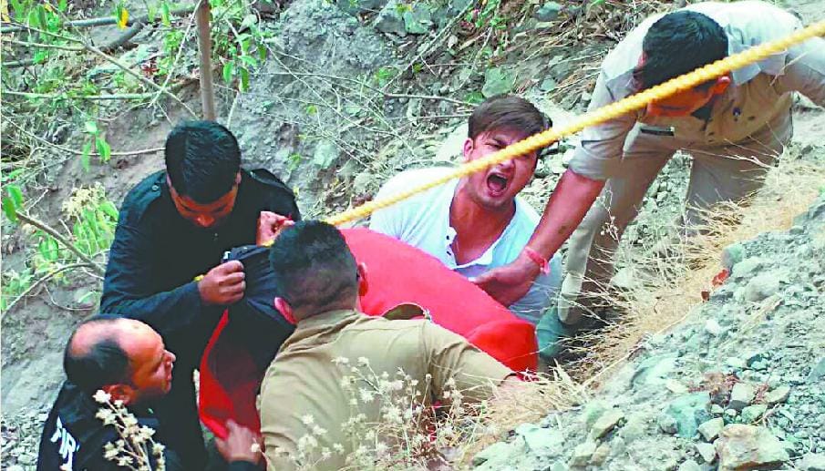 while saving by fire, life lost 