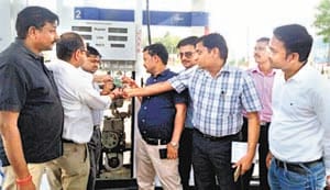 Chip caught in the Anandwa petrol pump, Machine Seed