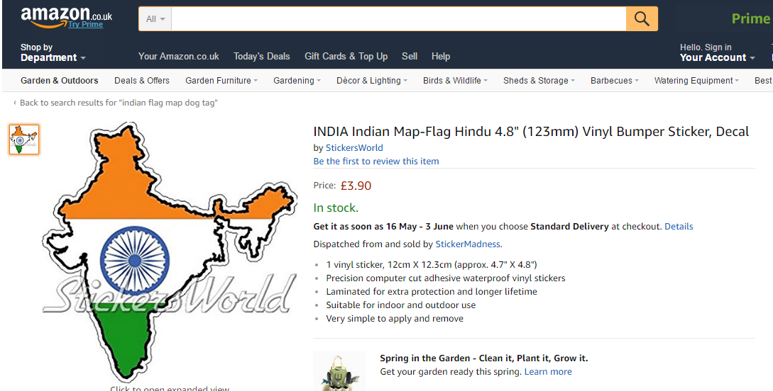 Success story: one man's fight against amazon for india's national flag pride 