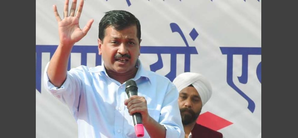 arvind kejriwal on public relation campaign for party image improvment