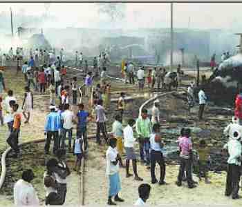 Rural homeless to the fire