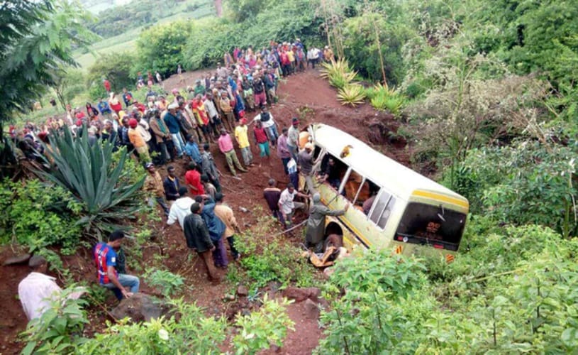 Tanzania School Bus Accident, 35 people including 32 children died 