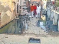 cleanness, city, dustbin, people, kaithal