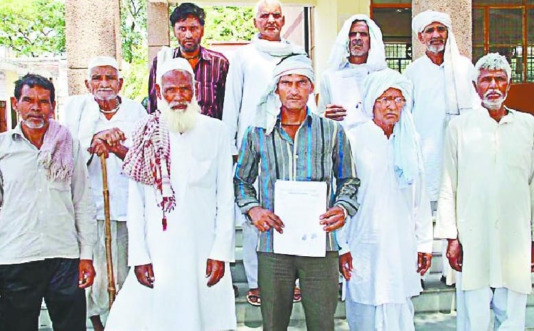 Report on 17 farmers of Haryana