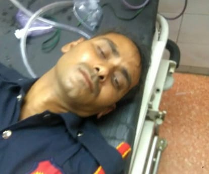  shootout in Lucknow, firing on a woman.