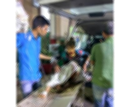  shootout in Lucknow, firing on a woman.