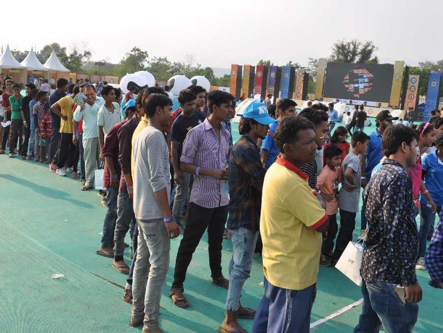 live ipl match shown in dehradun sarvy stadium