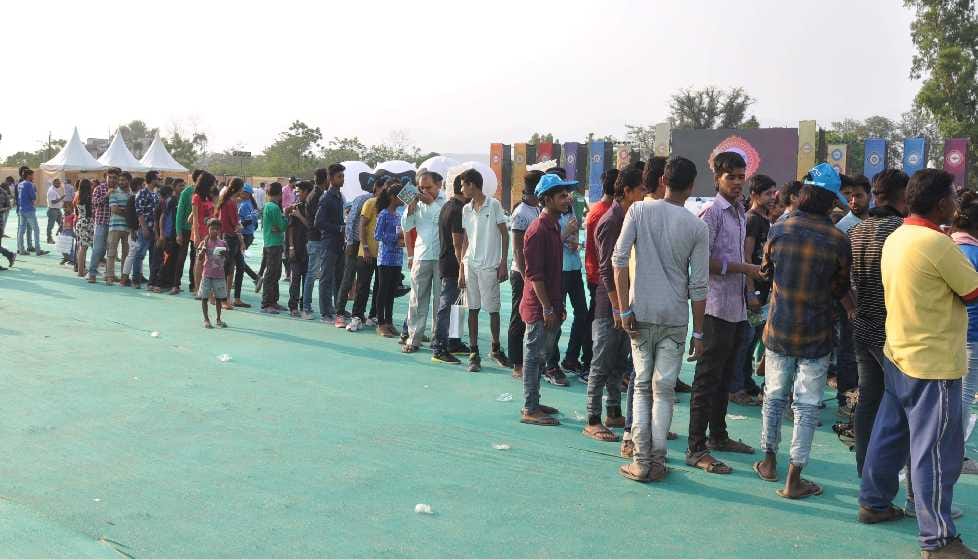 live ipl match shown in dehradun sarvy stadium