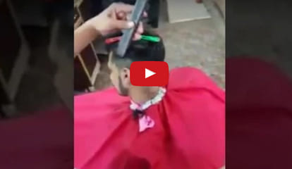 hair cutting possible with the chisel and hammer 