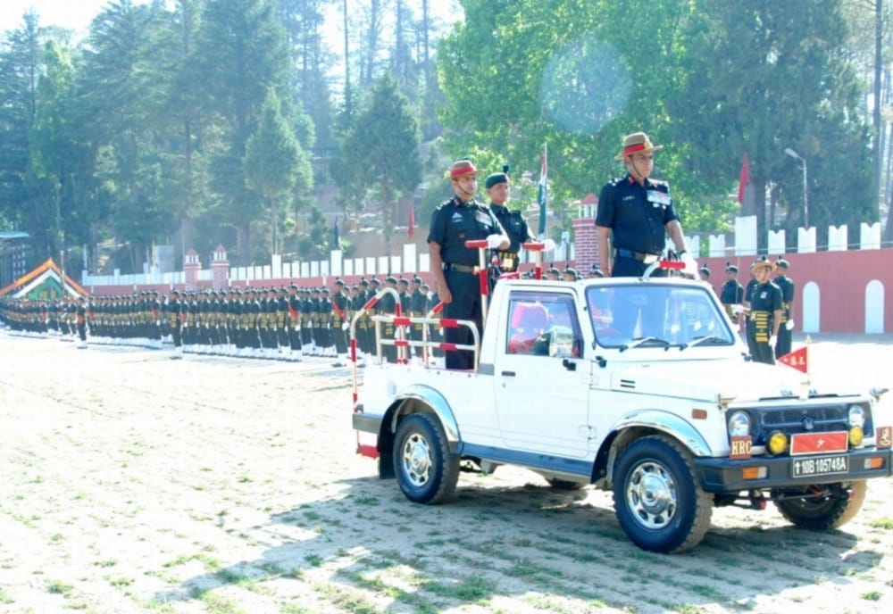261 jawan join indian army in ranikhet
