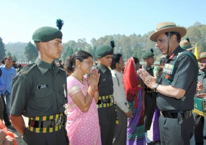 261 jawan join indian army in ranikhet
