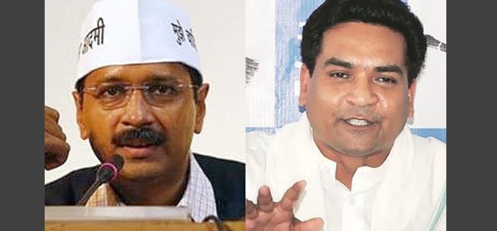kapil mishra remarks against kejriwal over pwd scam and bribe case
