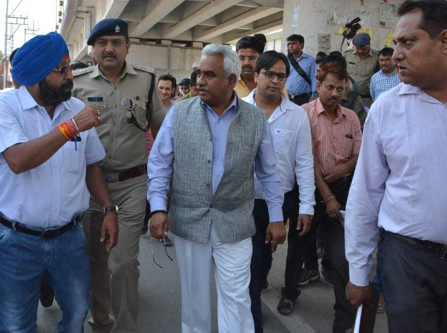 Urban Development Minister Madan Kaushik visit in dehradun