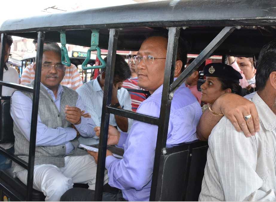 Urban Development Minister Madan Kaushik visit in dehradun
