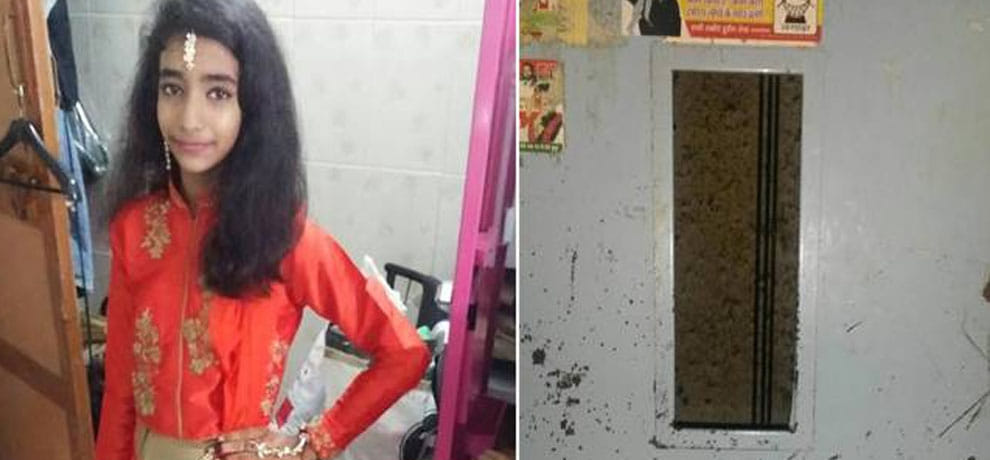 14 years old girls dies after her head stuck between lift and its door in mumbai's bandra