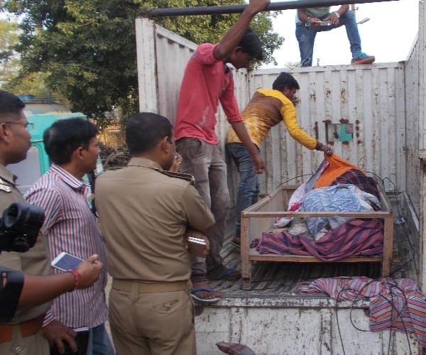 A man murdered his mother and sister in Lucknow.