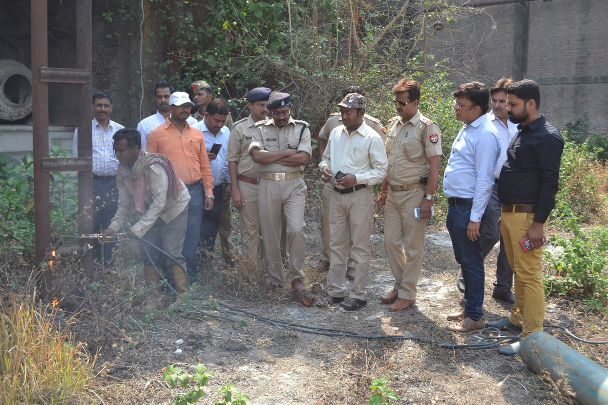 Start of scrap cutting of hardwoods sugar mill