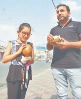 weather, too hot, temprature, people, coconut water, kaithal