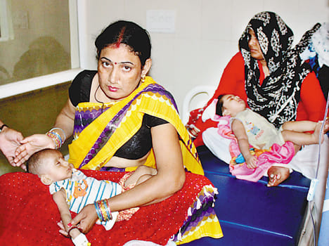 22 patients of diarrhea reach hospital