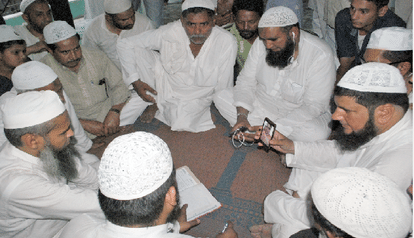 groom in Saudi, bride in Shamli and tie a knot