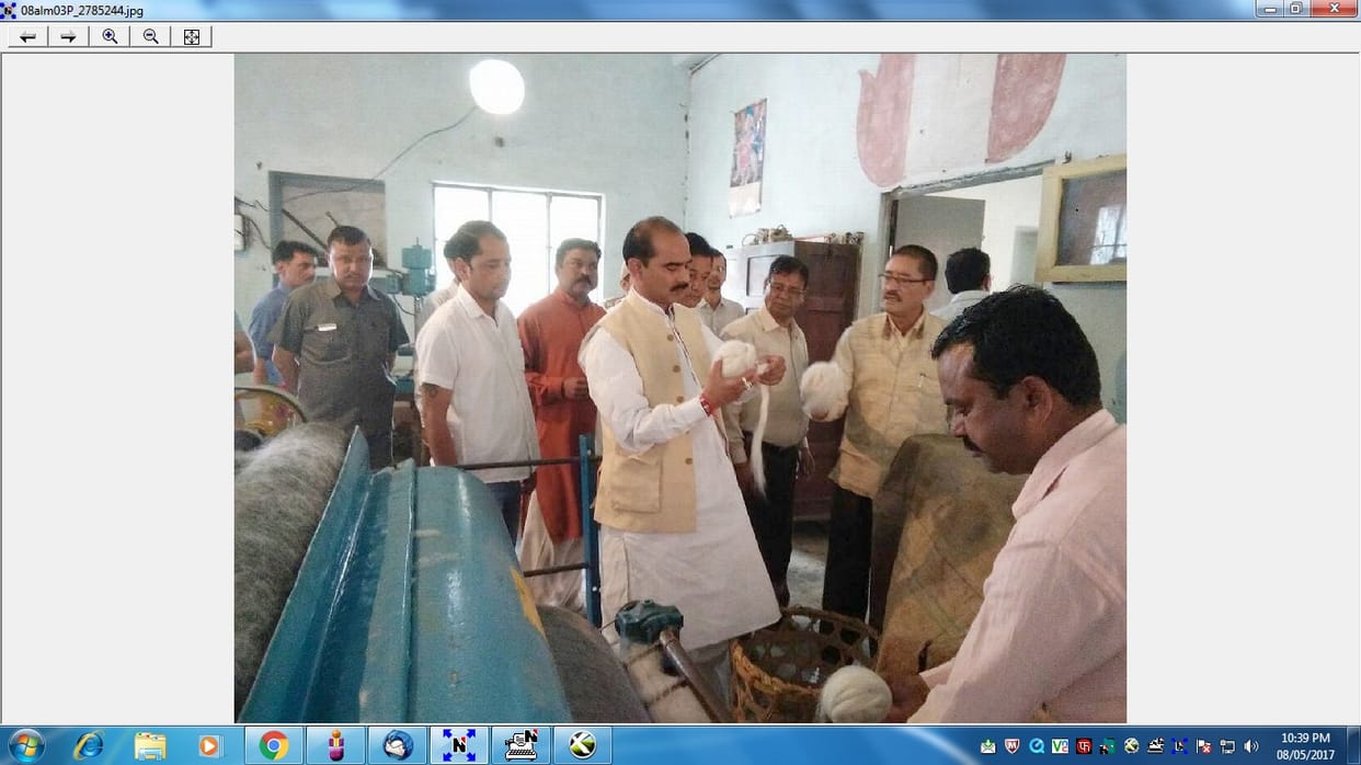  Manufacture of khadi-quality producers: Tamta