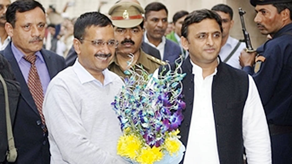 akhilesh yadav says about arvind kejriwal