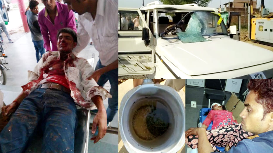 attack on peoples in marriage party