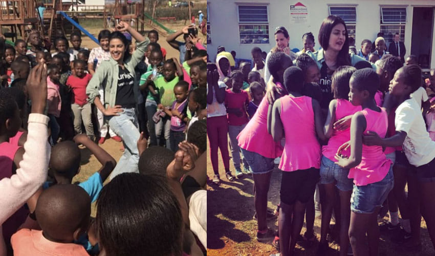 Priyanka Chopra Teaches Indian Dance Moves To African Kids, Shares Video On Social Media
