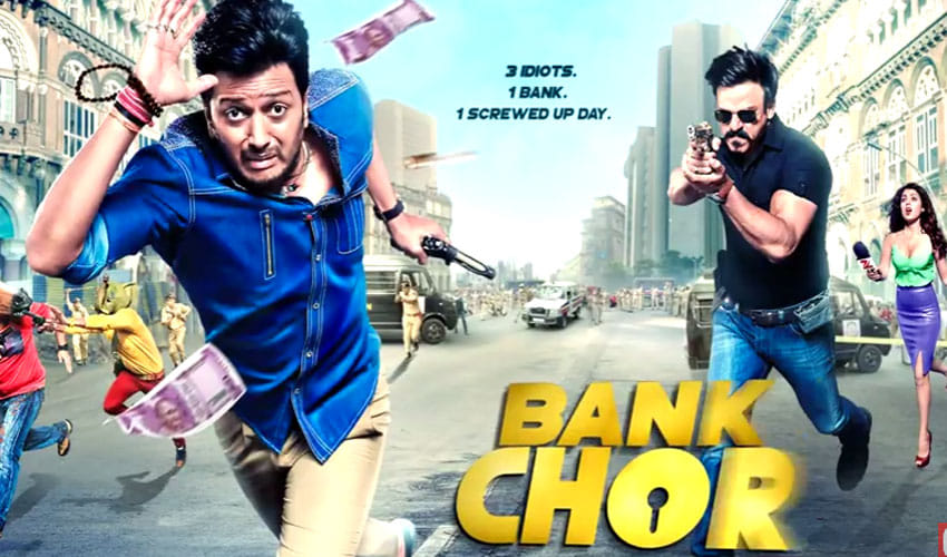 Riteish Deshmukh & Vivek Oberoi's Upcoming Film 'Bank Chor' Motion Poster Released