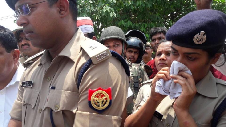 50 cases filed against in matter of  attack on woman IPS officer charu nigam