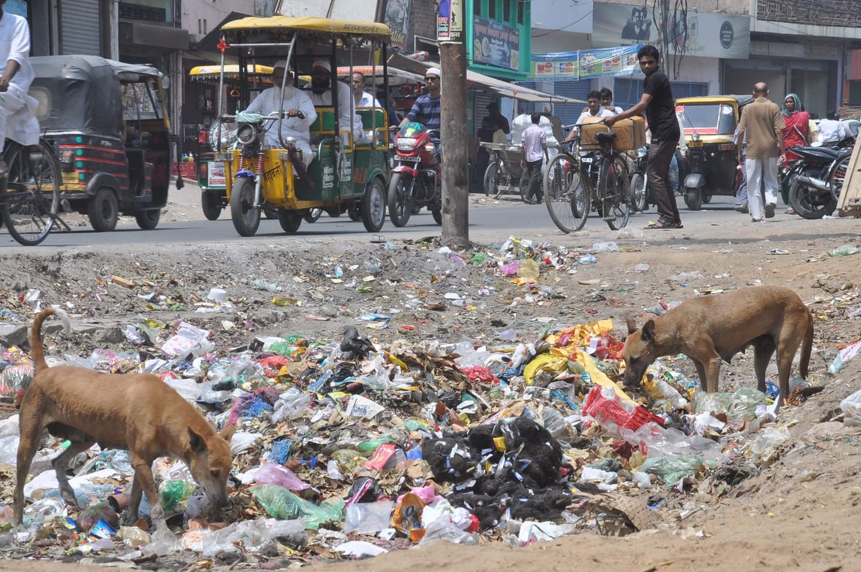 duty to clean city but worker have done anaother thing
